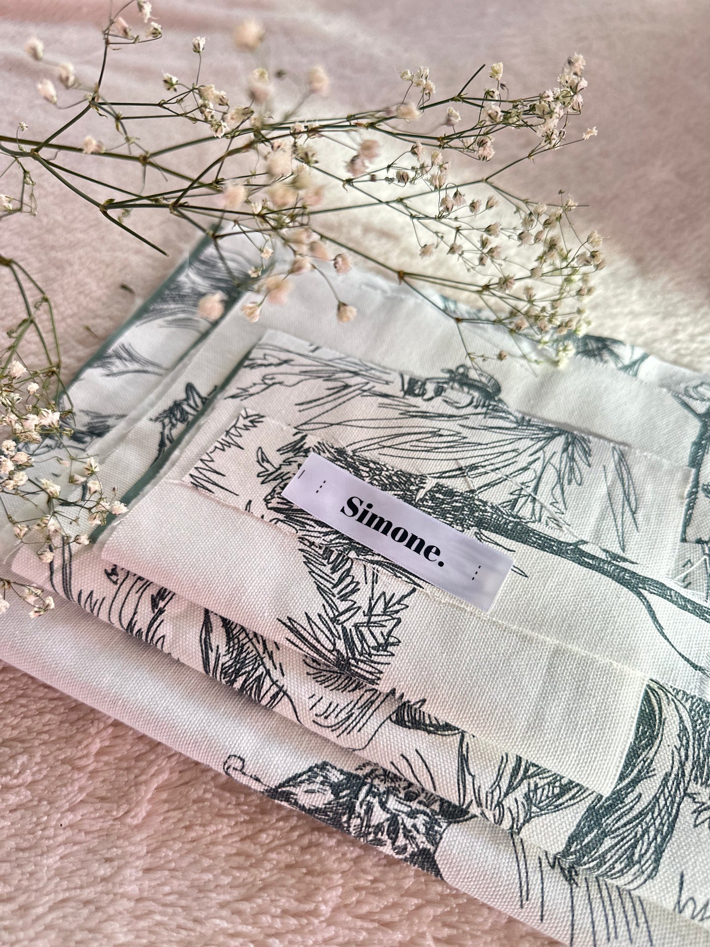 Trousse Matelassée "Jouy Forêt"