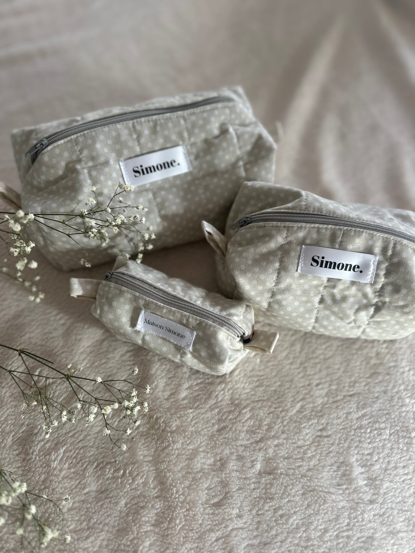 Trousse Matelassée "Polka"