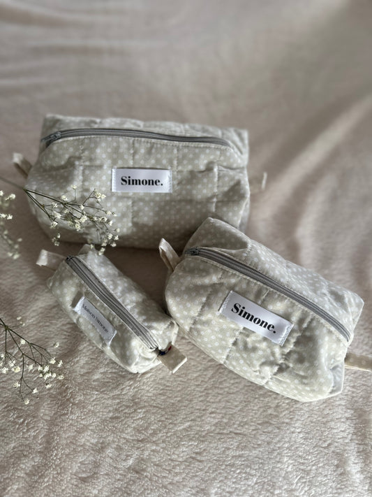 Trousse Matelassée "Polka"