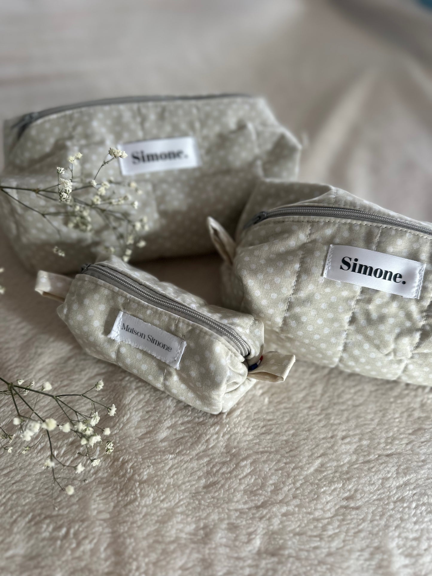 Trousse Matelassée "Polka"