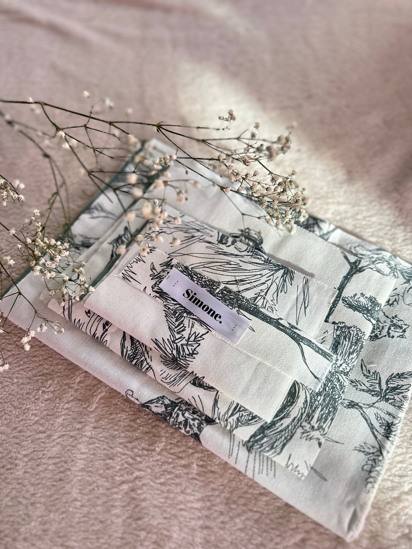 Trousse Matelassée "Jouy Forêt"