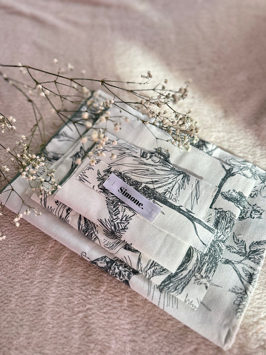 Trousse Matelassée "Jouy Forêt"